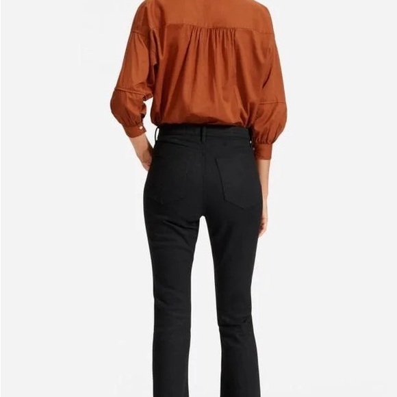 Everlane High Rise Kick Crop Jeans - Picture 2 of 9